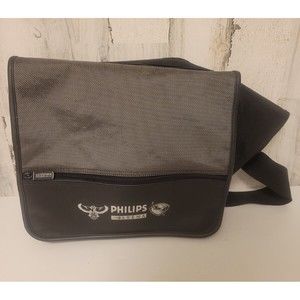 Philips Arena Atlanta Hawks & Thrashers By Leeds Messenger Bag Black